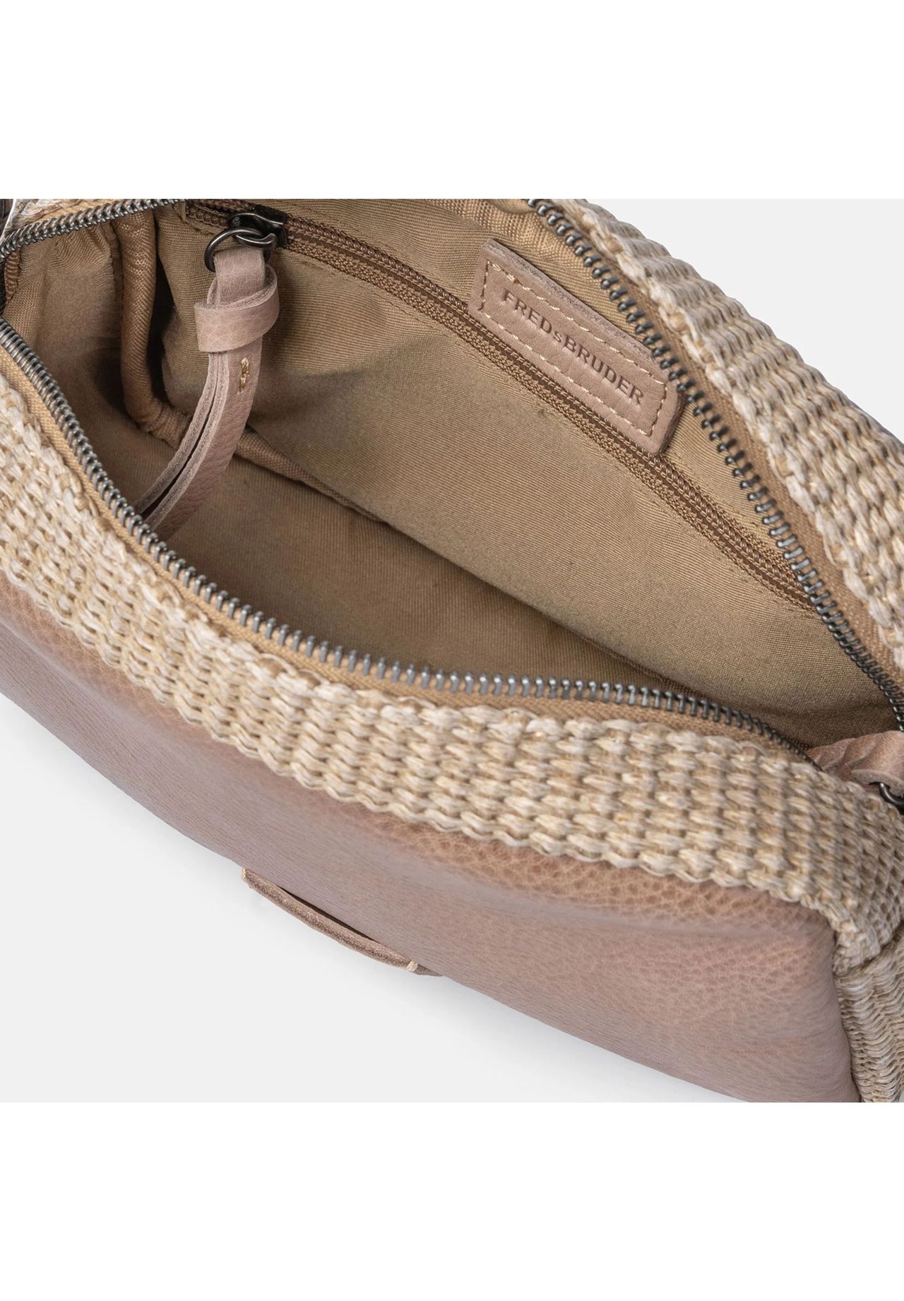 FREDsBRUDER SEA YOU SOON Umhängetasche, Reißverschluss, Leder, für  