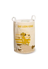Disney - Disney König der Löwen Wäschesack – Stoffbeutel 50x32 cm Aufbewahrung - Gelb 50x32 cm