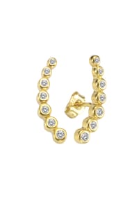 CELESTA® - Damen Ohrstecker, 375er Gelbgold - gold