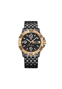 Jean Marcel - Herren Armbanduhr Edelstahl - Schwarz