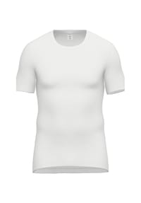 AMMANN - T-Shirt Org 433 Doppelripp 12 Arm - 1 WEISS