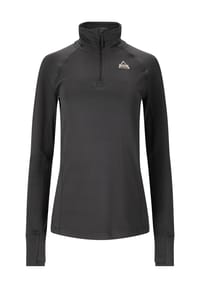 SOS - Langarmshirt Jasna mit praktischem Half-Zip - 2148 Blue Graphite