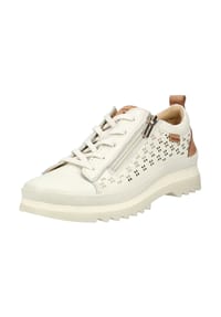 PIKOLINOS - Leder Halbschuhe - Weiß/Braun