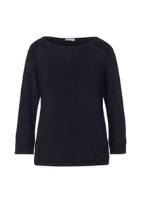 Street One - Langarmshirt - deep blue
