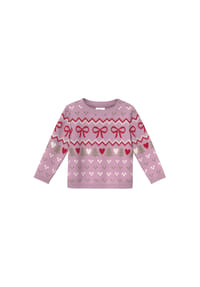 s.Oliver - Pullover, Rundhals, für Babys und Kleinkinder - 41X1 LILAC/PINK