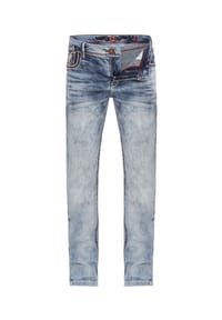 CIPO & BAXX® - Jeanshose CD892 mit stylischer Waschung - BLUE
