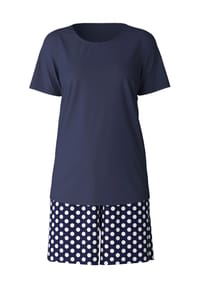 CALIDA - Shell Nights Shorty, Baumwolle, für Damen - 262 CHERRY BLOSSO