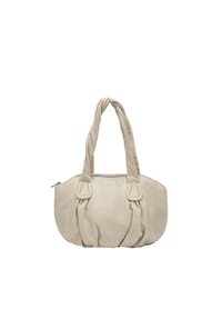LIEBESKIND LUCY S SHEEP NATURAL - Schultertasche, Leder, Reißverschluss, für Damen - MILK