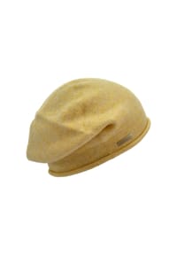 SEEBERGER - Baskenmütze, Emblem, für Damen - 0 BLACK