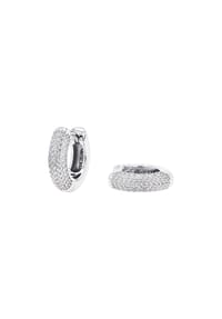 TOM TAILOR WOMEN - Damen Creolen, 925er Silber - SILBER