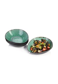 SÄNGER Steingut Geschirrserie Palm Beach - Palm Beach - Türkis - Eierbecher Set 4-teilig