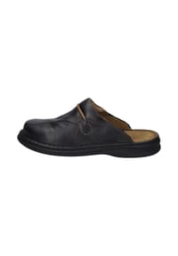 JOSEF SEIBEL - Herren Clog Klaus, schwarz/cognac - schwarz/cognac