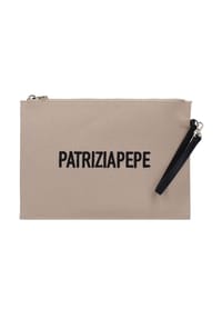 PATRIZIA PEPE - Clutch Tasche 26 cm - natural