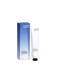 ALPINE WHITE - Aufhellende Zahnpasta ALPINE WHITE Whitening Toothpaste Anti Plaque für sanfte Zahnaufhellung mit Plaque-Entfernung - 