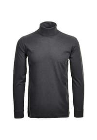RAGMAN - Herren Rollkragenpullover - Langarm Basic Rollkragen Regular Fit, Single Jersey, einfarbig - Dunkelblau