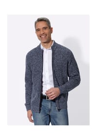 SIEH AN! - Strickjacke - marine-meliert