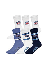 NFL - Unisex Socken, 6er Pack - NFL Teams, 6Pack Crew Socks, Football, Logo, Baumwollmischung - Arizona Cardinals/Mix