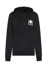 FC ST. PAULI - Hoodie St. Pauli, Rippbündchen, für Damen - SCHWARZ