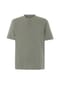 El Búho NOCTURNO® Herren Pyjamaobertail T-Shirt Kurzarm Baumwolle Stricken Knopfleiste Uni Grün Bild 1
