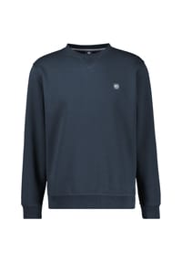 LERROS - Sweatshirt mit Rundkragen aus Baumwollmix, große Größen - CEDAR GREEN