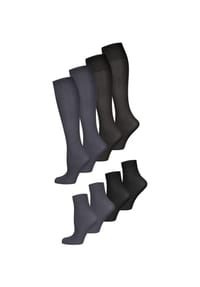 nur die - Basicsocken Strümpfe & Söckchen Cotton 60 DEN - marine, amber