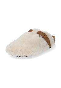 Shepherd's - Lammfell Pantoletten - Creme