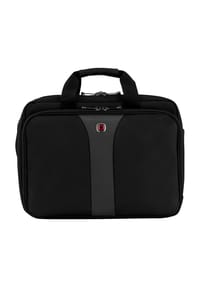 WENGER® LEGACY - Businesstasche "Legacy", Aufstecklasche, Organizerfach, Laptopfach, für Herren - BLACK/GREY