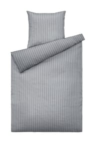 SCHÖNER WOHNEN KOLLEKTION - Flanell-Bettwäsche - GRAU