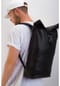 Manufaktur13 Roll-Top Rucksack (Black Out Leather) Bild 9
