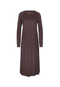 CALIDA - Damen Langarm-Nachthemd, Länge 120 cm DSW Warming - soft taupe