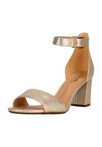 CLARKS® - Sandale Deva mit gepolstertem Fußbett - 5225 Champagne