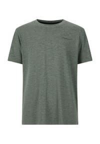 ENDURANCE - T-Shirt Abdon mit 4-Wege-Stretch und Reflektoren - 1005 Light Grey Melange