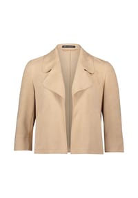 BETTY BARCLAY - Blazer-Jacke mit Reißverschluss - Beige