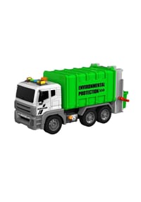 COFI - Jollity Works Garbage Truck Spielzeug LKW mit Effekten Licht- - Mehrfarbig 25x15x10 cm