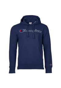 Champion® - Herren Hoodie - Sweatshirt, Pullover, Kapuze, Logo, einfarbig - Blau