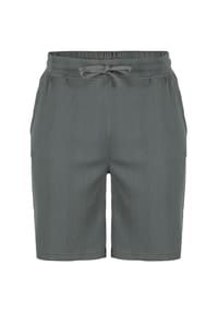 ROADSIGN® australia - Herren Bermuda Form moderne Struktur mit elastischem Bund und bequemem Sitz - Shorts für aktive Freizeit und entspannte Tage - grau