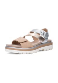 ara® - Veloursleder Sandalen - Silber
