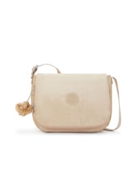 kipling Basic Plus - Basic Plus Earthbeat Umhängetasche 30 cm - sparkled beige