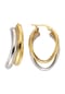 CELESTA® Damen Creolen "324310179", 333er Weiß-/Gelbgold Bild 1