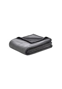 ESTELLA® Kuscheldecke Polarflausch - neutral - anthrazit