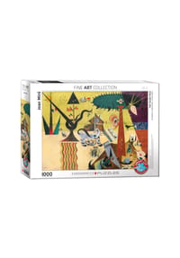 eurographics - Puzzle Das Ackerfeld von Joan Miró, 1000 Teile, 68 x 48 cm - 