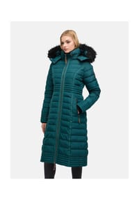 NAVAHOO® - Wintermantel Umay - Blau