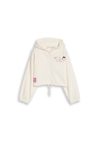 TOM TAILOR - Sweatjacke Peanuts, Oversize, für Kinder - 10348 GARDEN WHIT