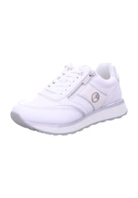 Tamaris - Sneakers, Emblem, für Damen - 171 WHITE/SILVER