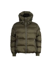 No. 1 Como - Steppjacke SCOTTIA mit Kapuze - BLACK