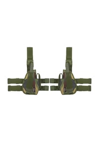 normani® - Pistolenbeinholster Set für Rechts + Links - Coyote