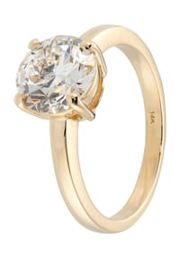 VANDENBERG - Damen Ring, 585er Gelbgold mit 1 Lab-Grown Diamant, ca. 2,45 Karat - GOLD