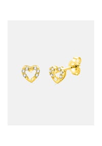 Diamant L'eternel - Ohrringe, mit 0.06 ct Diamant, 375 Gelbgold - gold