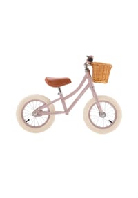 BANWOOD - Laufrad ohne Pedale Vintage First Go Puderrosa Kinder - Beige