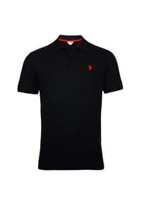 U.S. POLO ASSN. - Poloshirt Basic Kurzarmshirt - schwarz